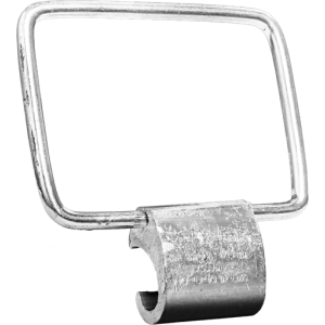 CONECTOR A COMPRENSIÓN CON ESTRIBO AL 150MM.