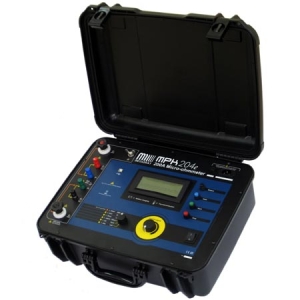 Micro-ohmímetro digital portátil hasta 200 A